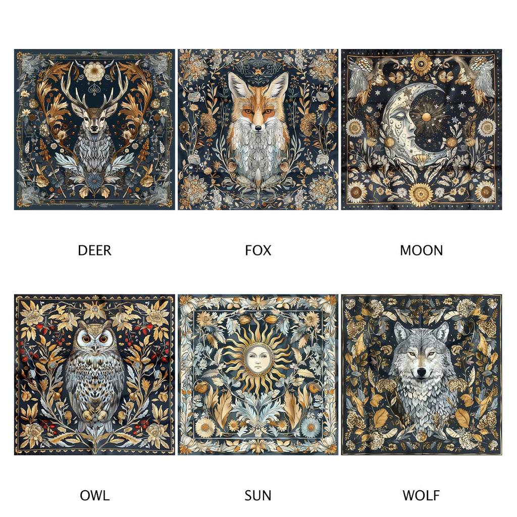 Dollhouse Miniature 1:12 Scale Tarot Deck – Rider-Waite with Altar Cloth