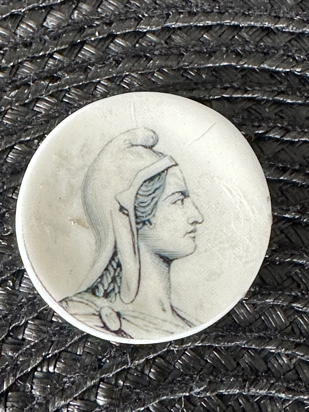 Ceramic Dollhouse 1:12 Scale Plates – French Republic & Empire Revolution