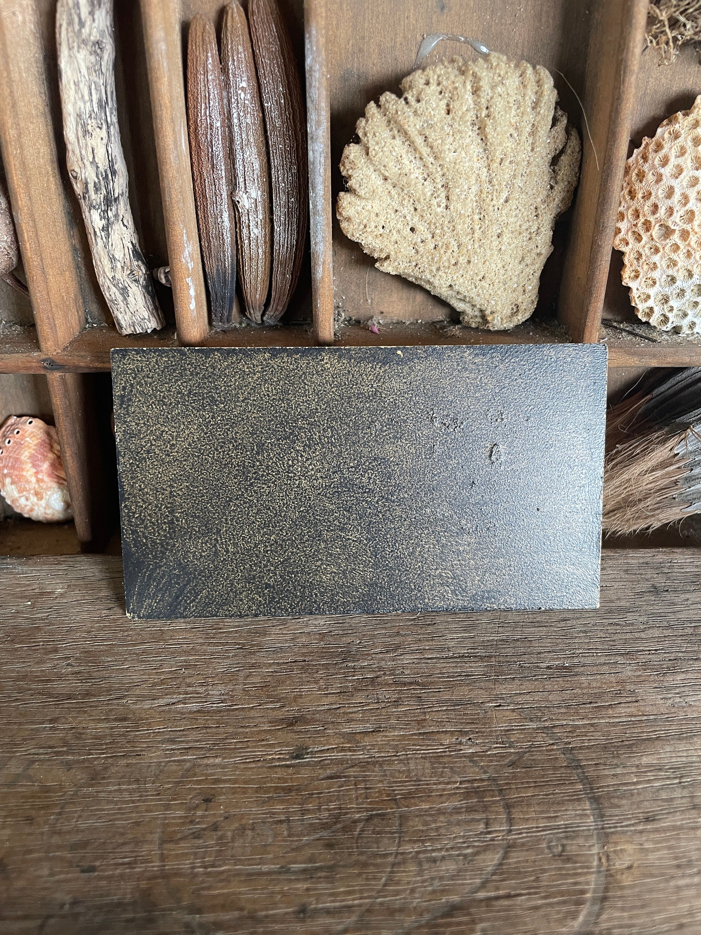 Handmade Miniature Ram’s Skull Wall Plaque – Aged Faux Stone Collectible