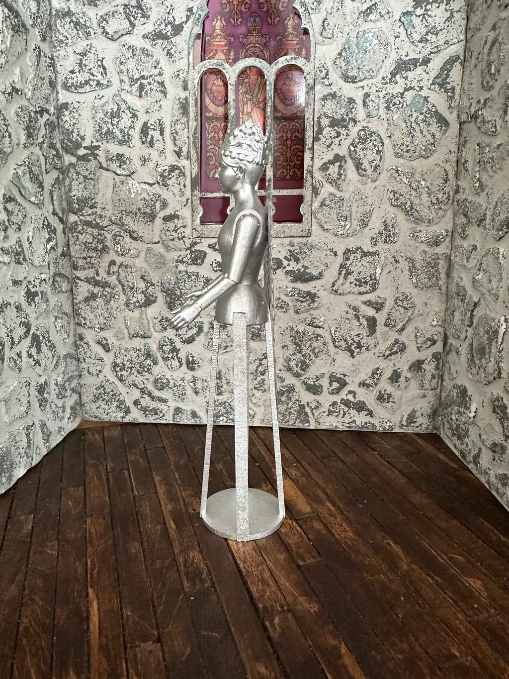 Dollshouse Miniature 1:12 scale Cage Doll Santos 18th Century Mannequin LARGE