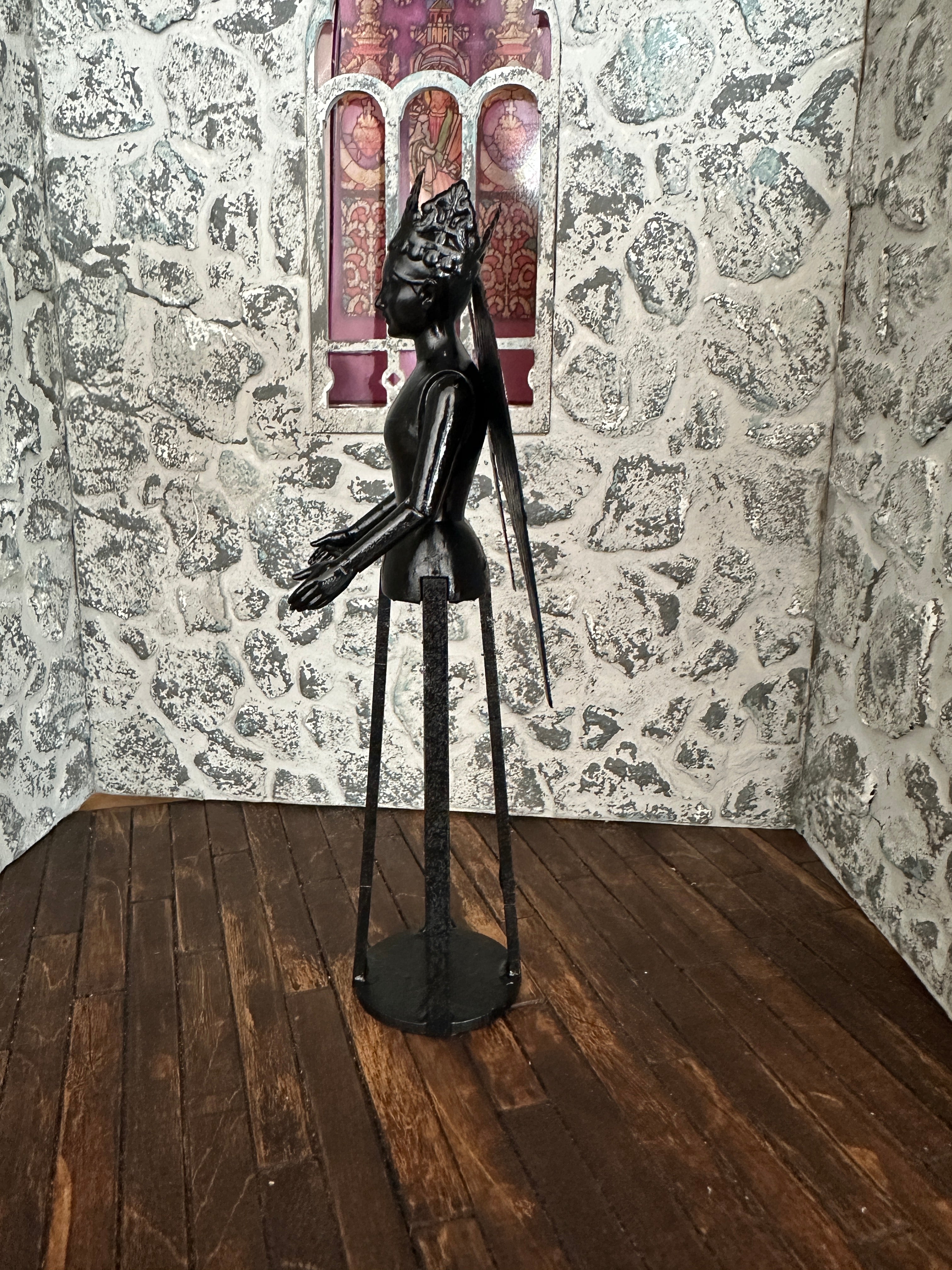 Dollshouse Miniature 1:12 scale Cage Doll Santos 18th Century Mannequin LARGE