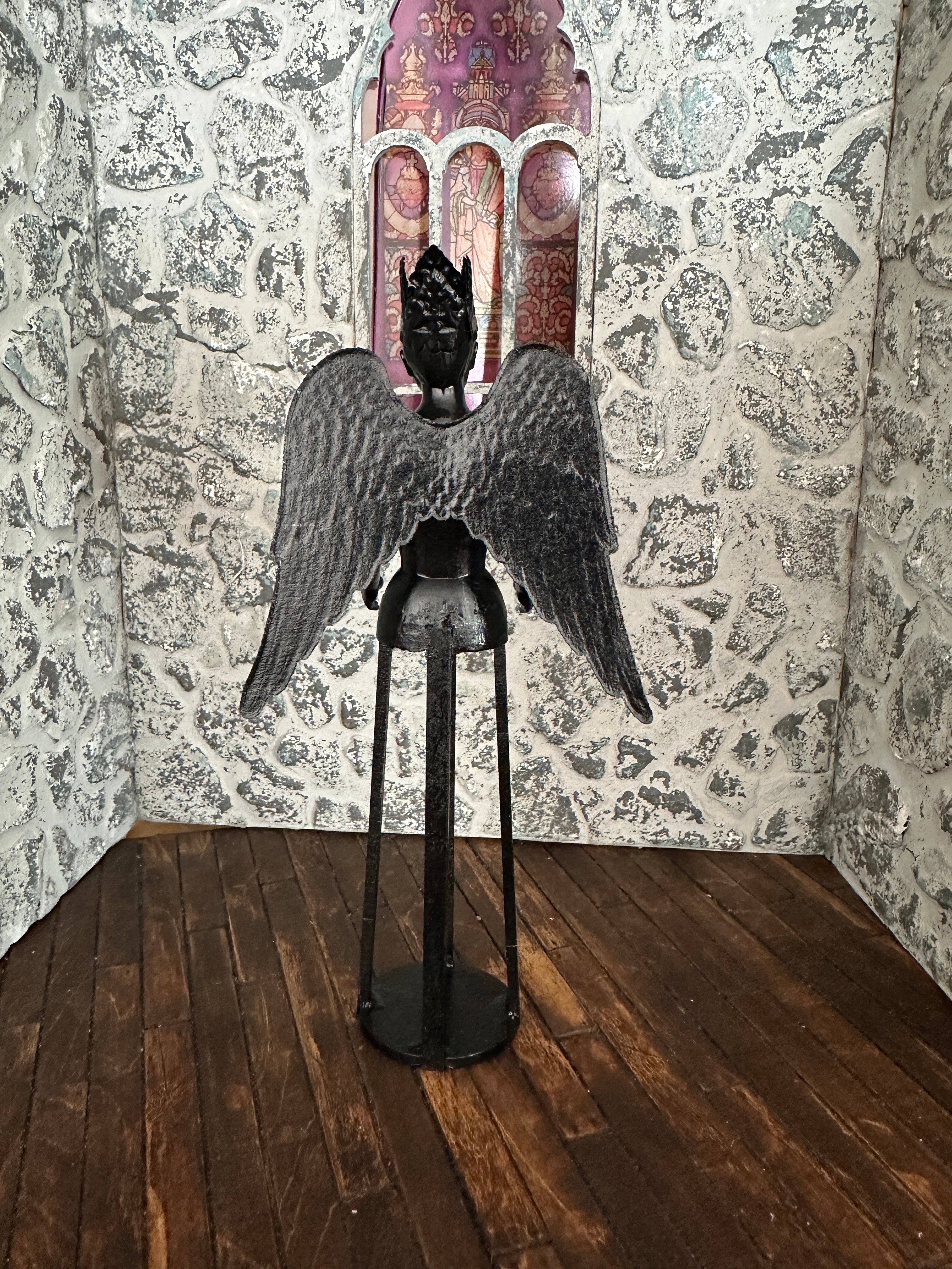 Dollshouse Miniature 1:12 scale Cage Doll Santos 18th Century Mannequin LARGE