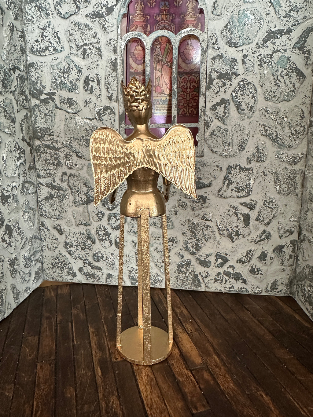 Dollshouse Miniature 1:12 scale Cage Doll Santos 18th Century Mannequin LARGE