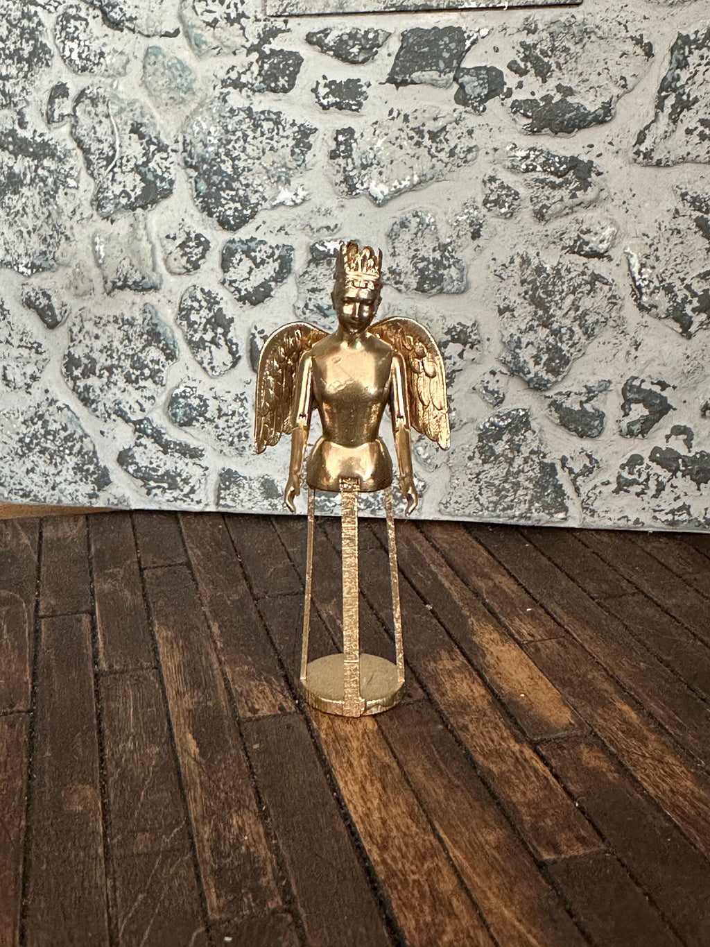 Dollshouse Miniature 1:12 scale Cage Doll Santos 18th Century Mannequin SMALL