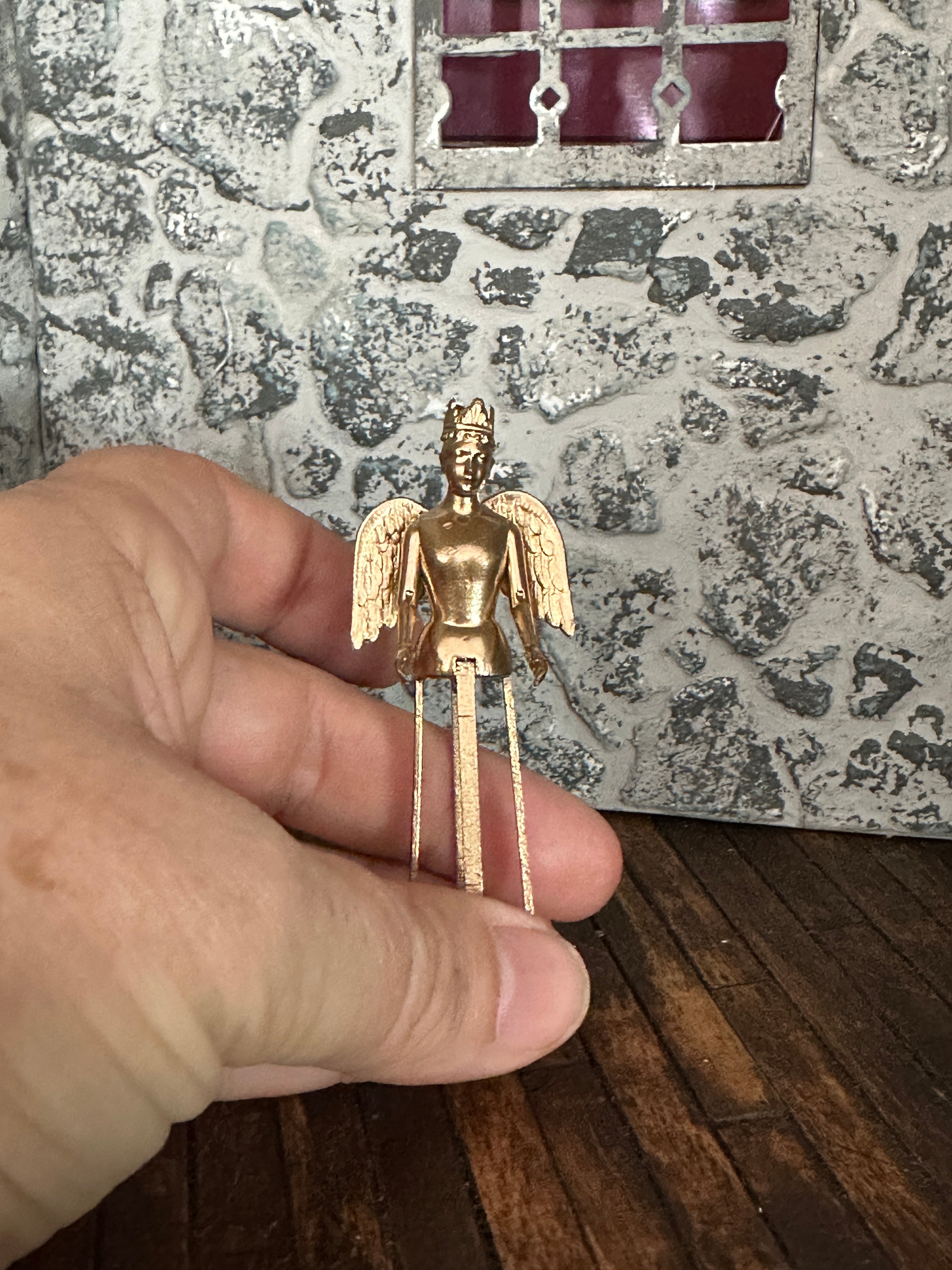 Dollshouse Miniature 1:12 scale Cage Doll Santos 18th Century Mannequin SMALL