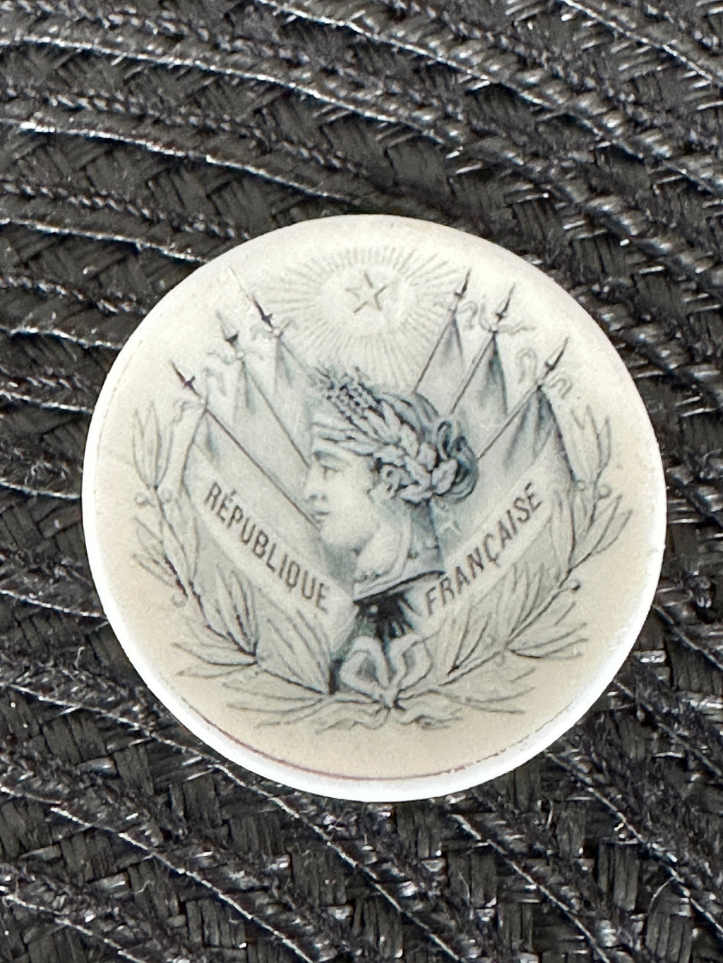 Ceramic Dollhouse 1:12 Scale Plates – French Republic & Empire Revolution