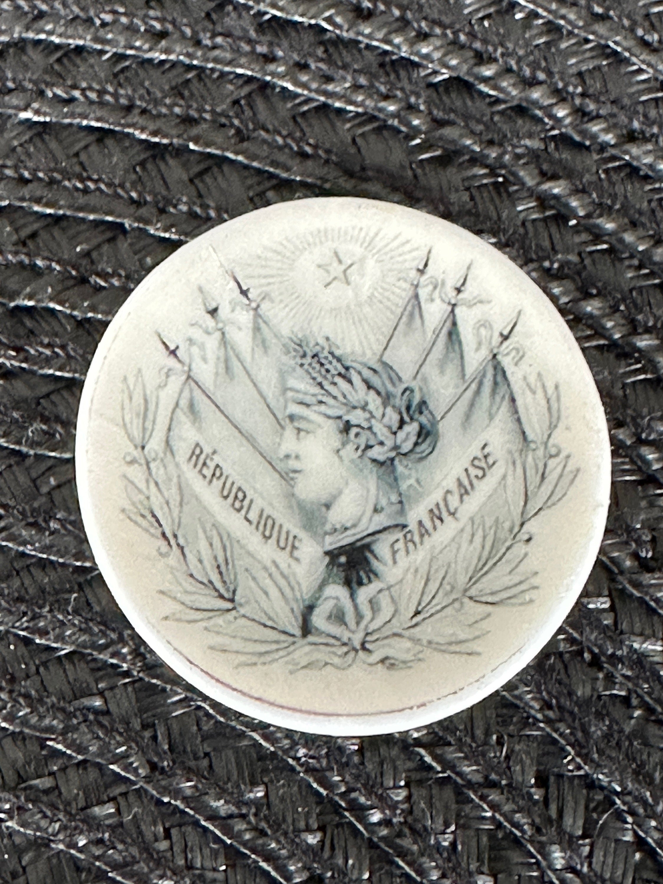 Ceramic Dollhouse 1:12 Scale Plates – French Republic & Empire Revolution