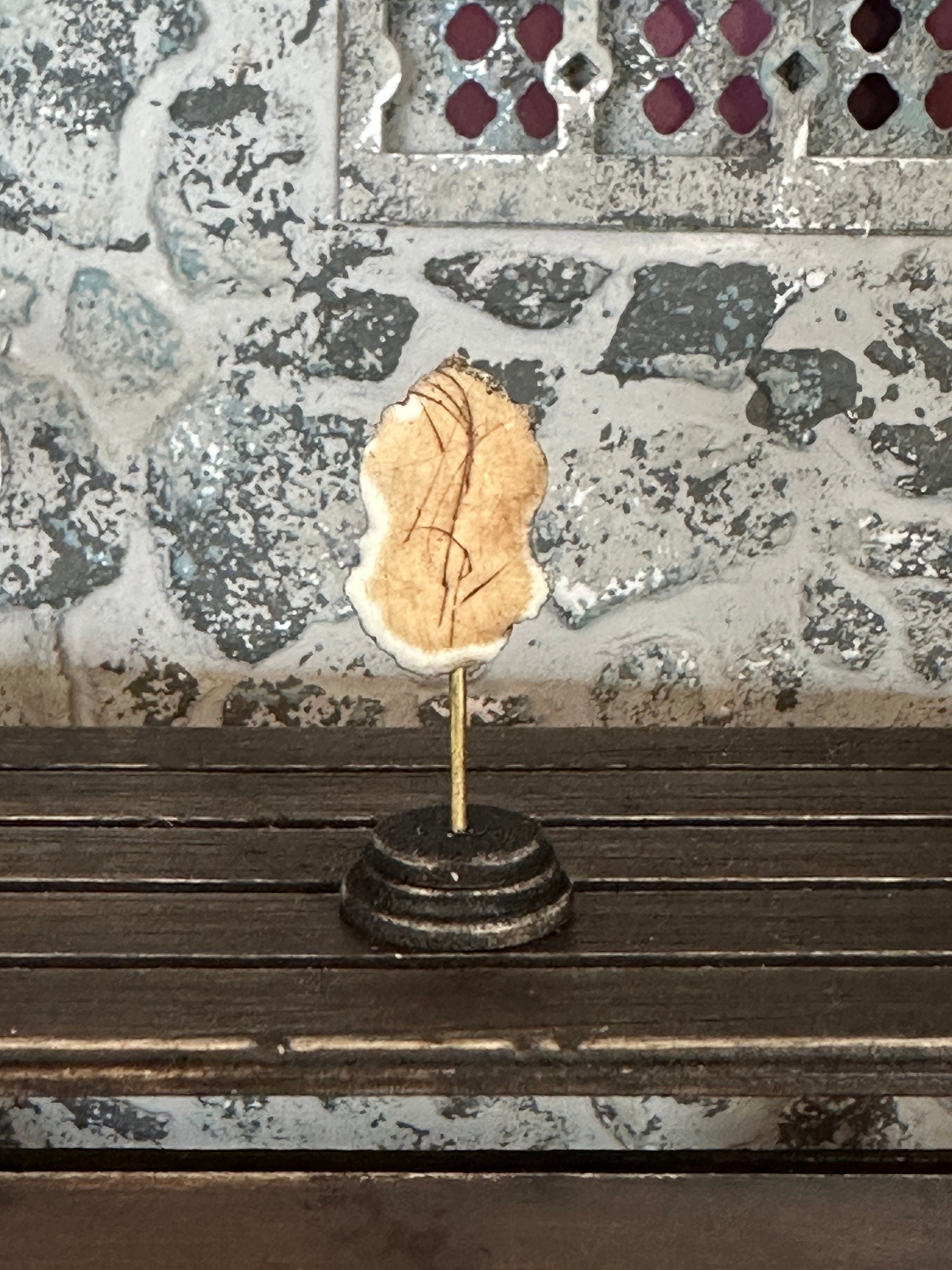 Handmade Miniature Green Man Statue – Aged Grungy Collector’s Ornament